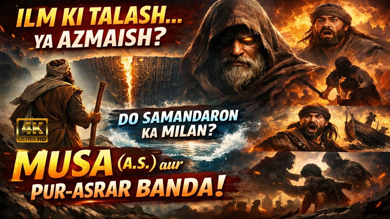 Musa (AS) aur Ghayb Ka Ilm | Aise Raaz Jo Aap Nahi Samajh Paoge | Yeh Kahani Aapki Soch Badal Degi