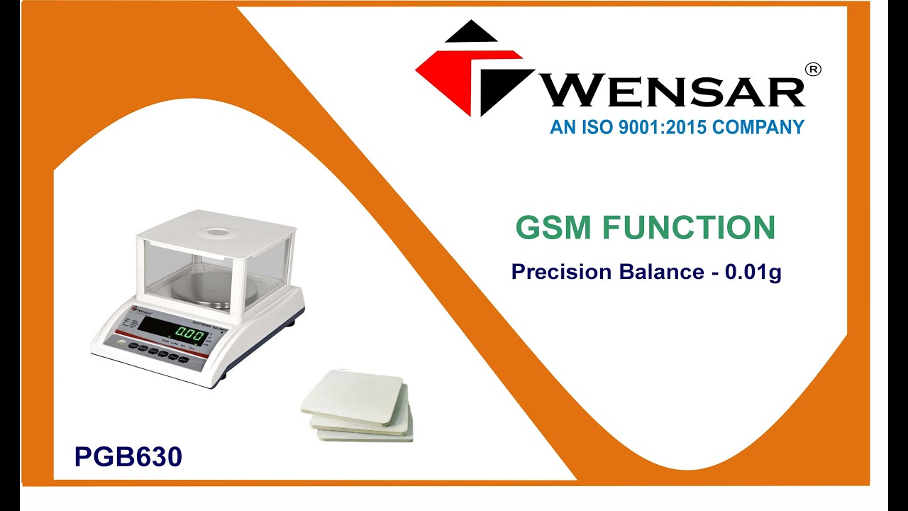 GSM - PGB630 - 600g / 0.01g