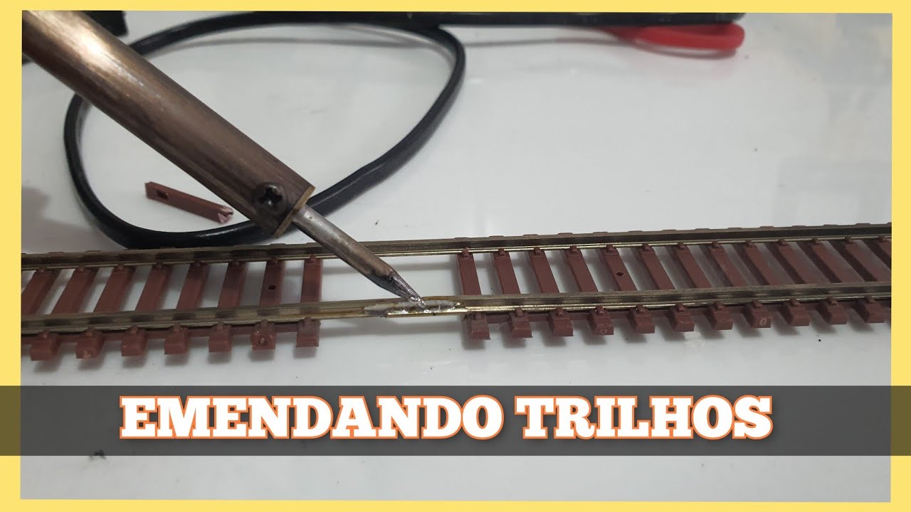 COMO SOLDAR TRILHO FLEXÍVEL | HO 1:87 | FERROMODELISMO