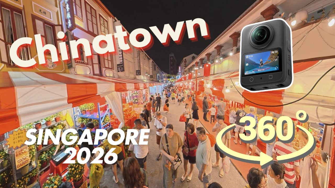 Singapore Chinatown Evening