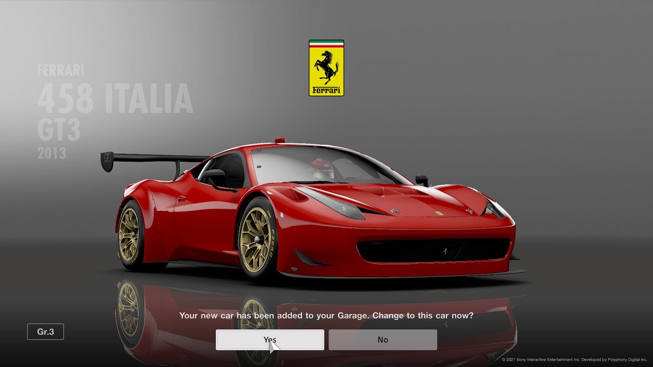 Gran Turismo™SPORT | Ferrari 458 Italia GT3 | Test Race