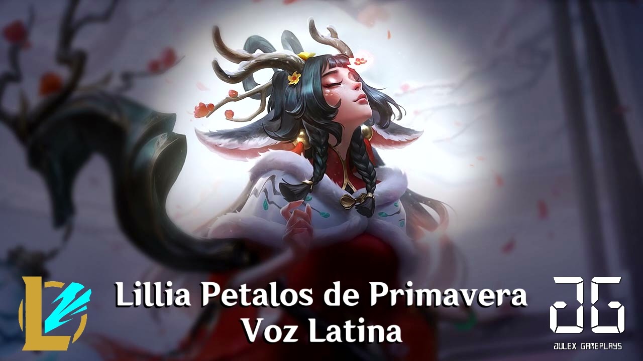 LoL Wild Rift - Lillia Petalos de Primavera - Voz Latina