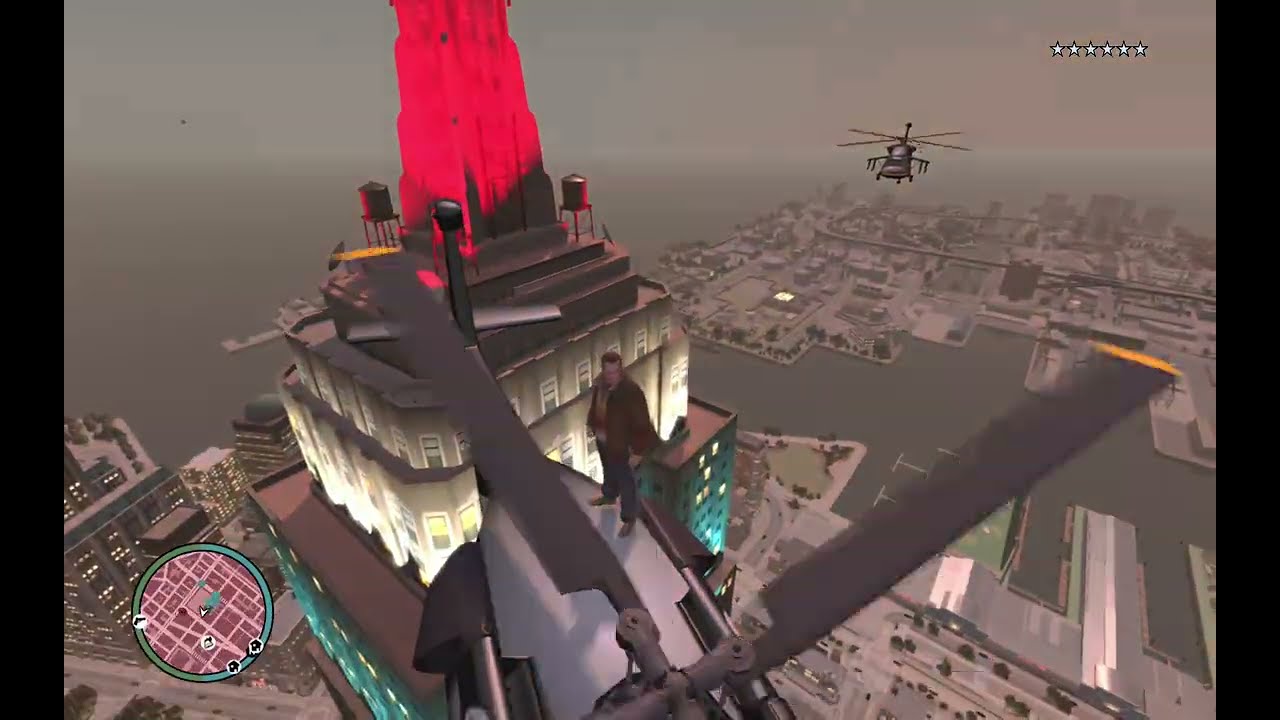 GTA IV 6 Star Wanted Level Rampage Ultimate Chaos War and other with mods
