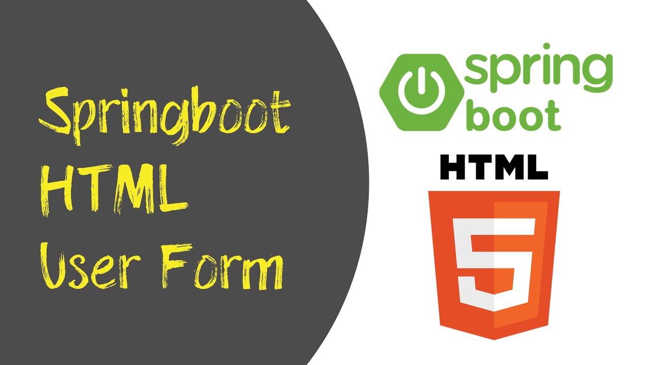 springboot | springboot с html | форма пользователя html | пользовательский ввод | springboot и h...