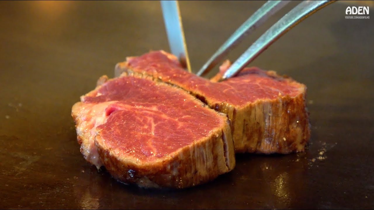 $191 Lunch in Tokyo GOURMET TEPPANYAKI Wagyu, Abalone, Prawn and Fried Rice