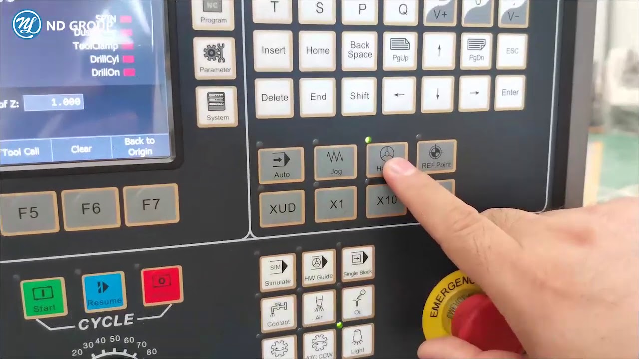 Handle mode----CNC machine