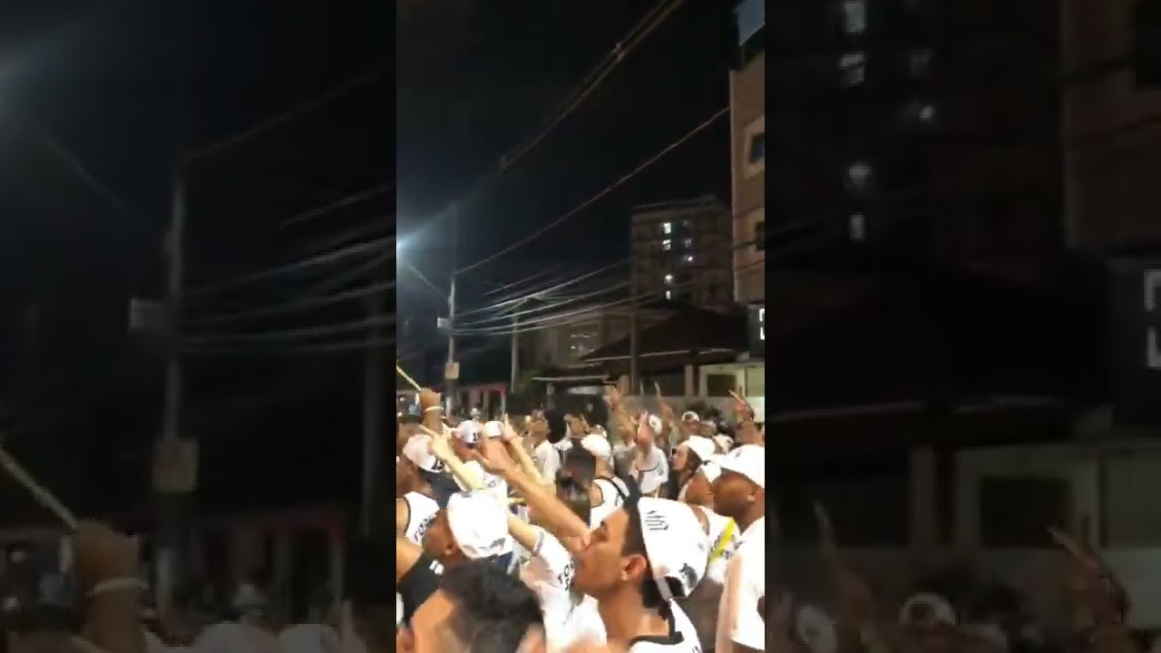 Protestos contra o Presidente Andreas Rueda - Torcida do Santos