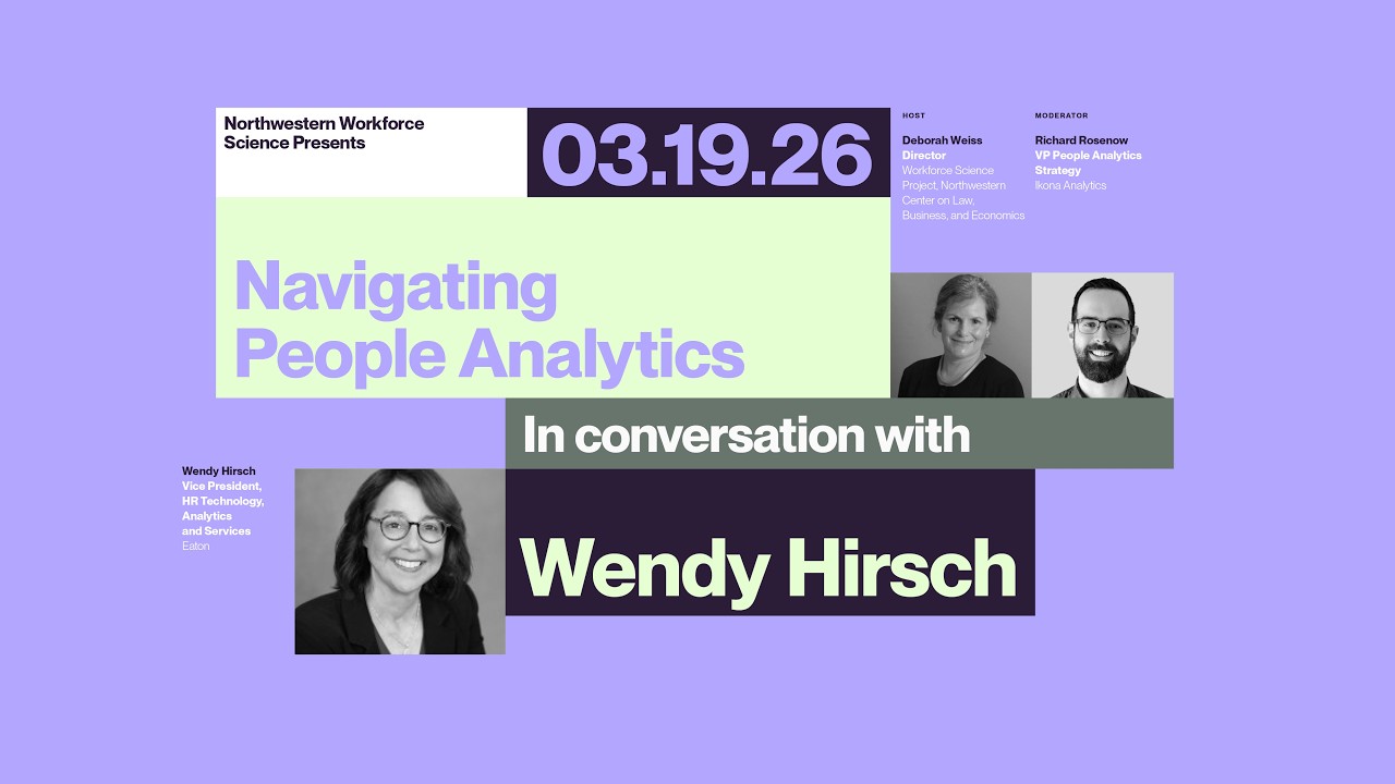 TALREOS Webinar on Navigating People Analytics Careers with Wendy Hirsch (Eaton)