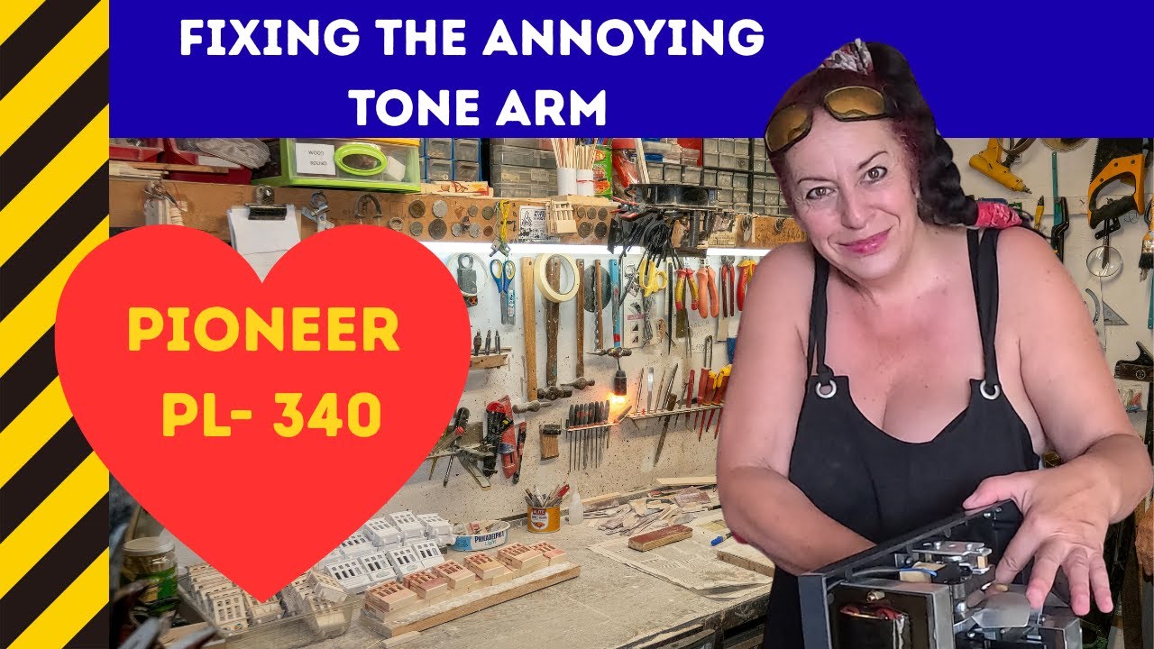 Fixing the Most Annoying Tonearm Problem (Pioneer PL-340)