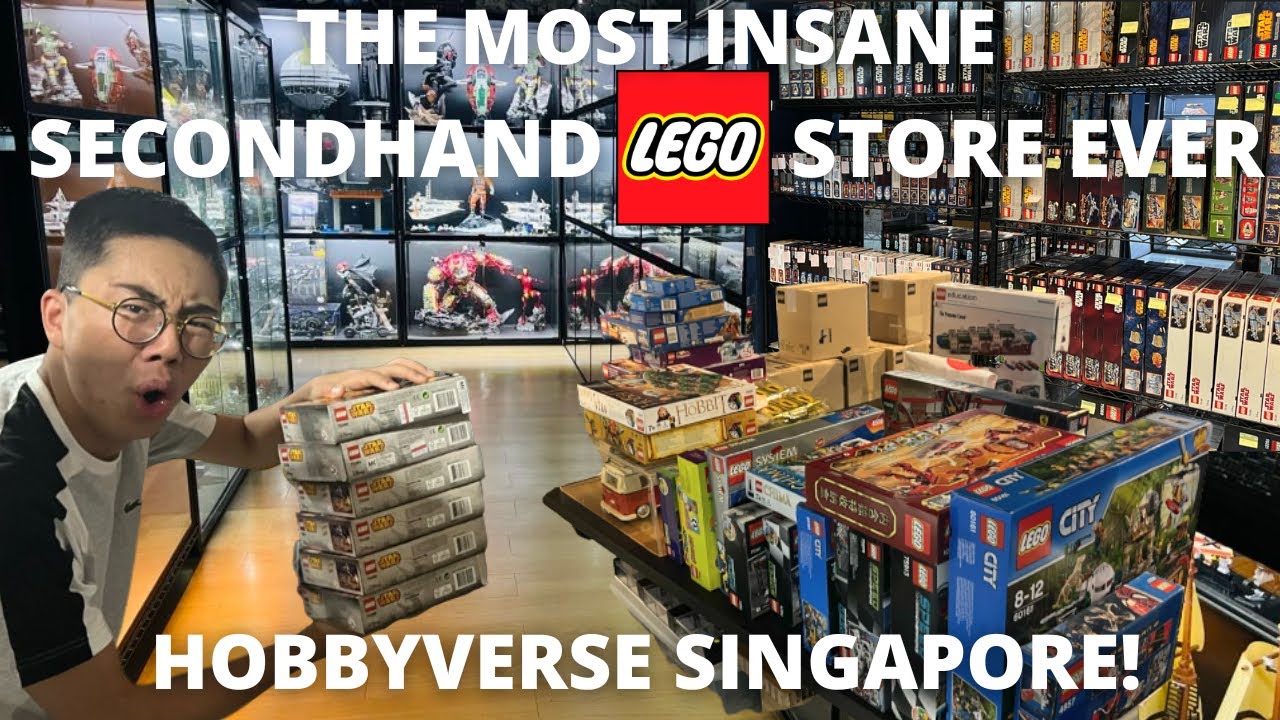 Это САМЫЙ БЕЗУМНЫЙ магазин подержанных LEGO в мире: HobbyVerse Singapore
