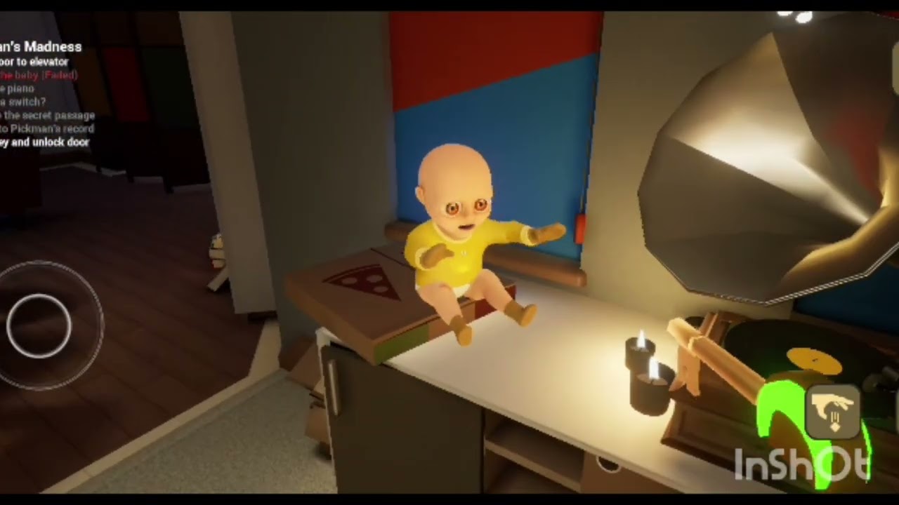 I am playing baby in yellow #part 2 #horrorgame 😱😳😵 #babyintheyellow #gaming #gameplay  #scarygaming