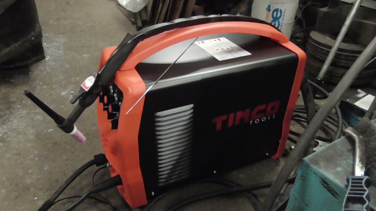 Hitsauskokeiluja  - TIMCO  AC/DC TIG