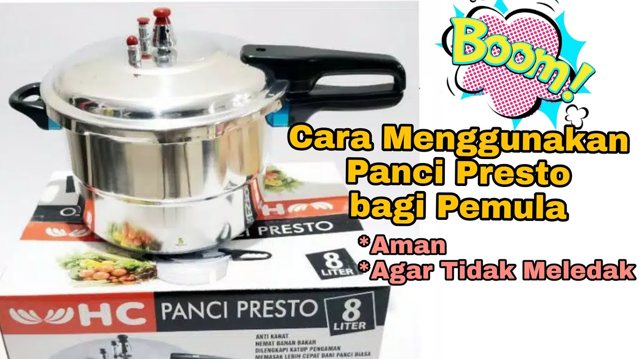 CARA MENGGUNAKAN PANCI PRESTO | PANCI PRESTO HAPPY CALL 8 LITER |  BAGUS DAN AMAN