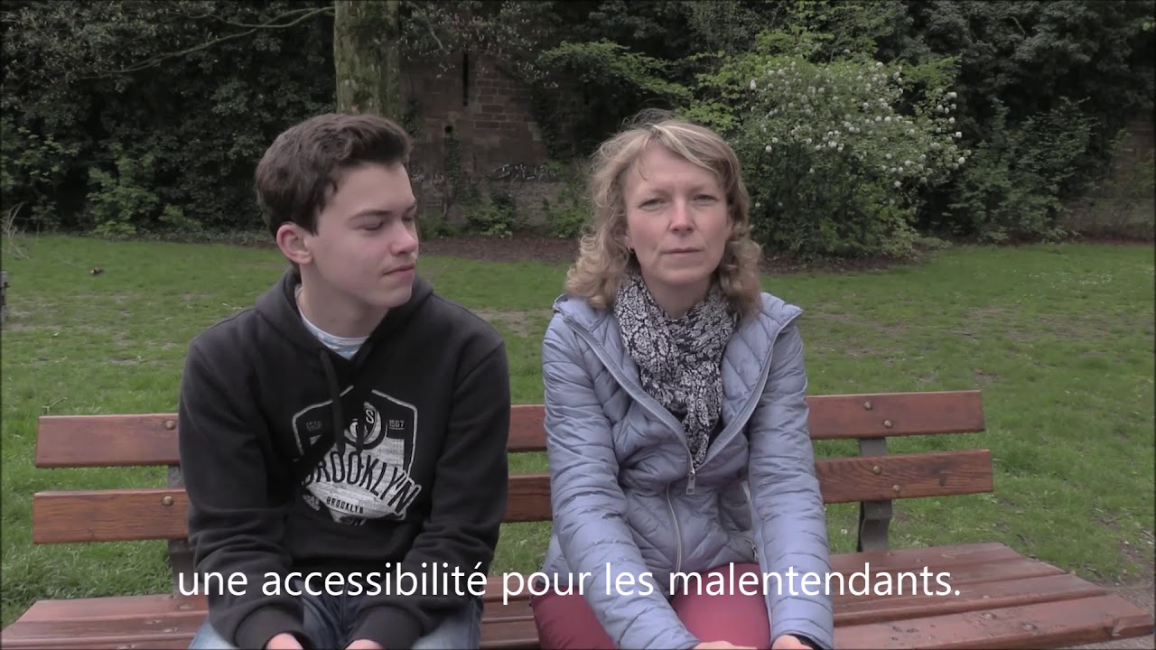 À l'écoute des sourds.