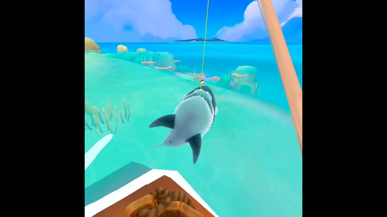 How to get the gray white  shark 🦈 in bobber bay fishing 🎣