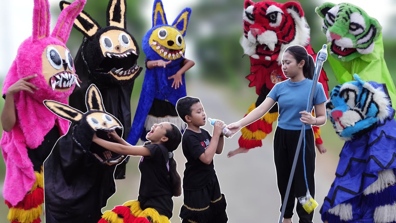 film pendek || AKIBAT MAIN HP SAVA DIGIGIT BARONGAN LABUBU JAHAT UNTUNG ADA VICHO BOCAH NGEVLOG
