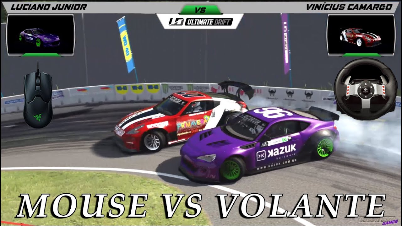 ANDANDO DE MOUSE NO CAMPEONATO BRASILEIRO DE DRIFT ULTIMATE DRIFT GAMES - Assetto Corsa