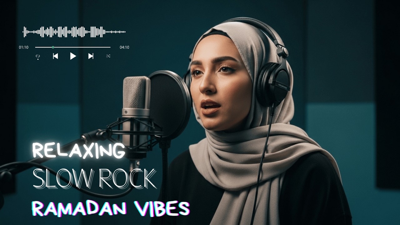 Relaxing Slowrock Ramadan Vibes | Soothing Female Voice Slow Rock Playlist