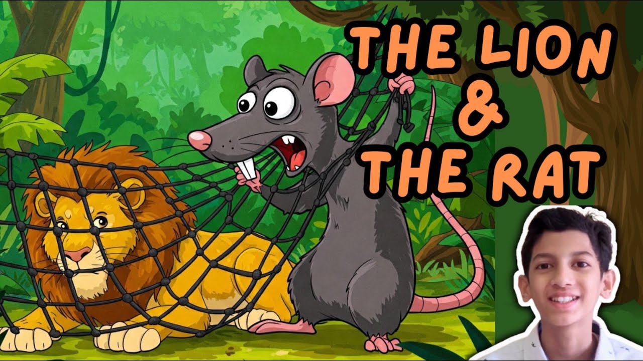The Lion and The Rat | Moral story | Bedtime story | The Kids Stories || Bashar Fathahullah 19
