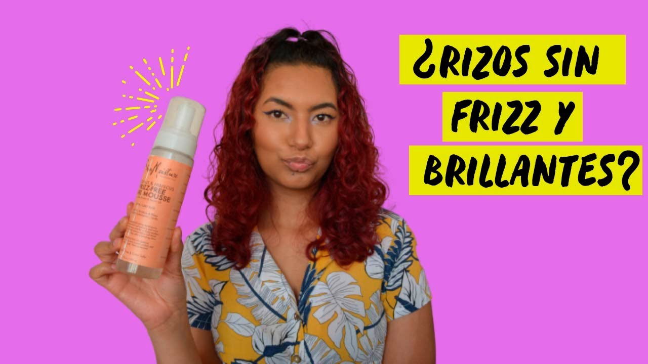 RESEÑA: Shea Moisture Frizz Free Mousse