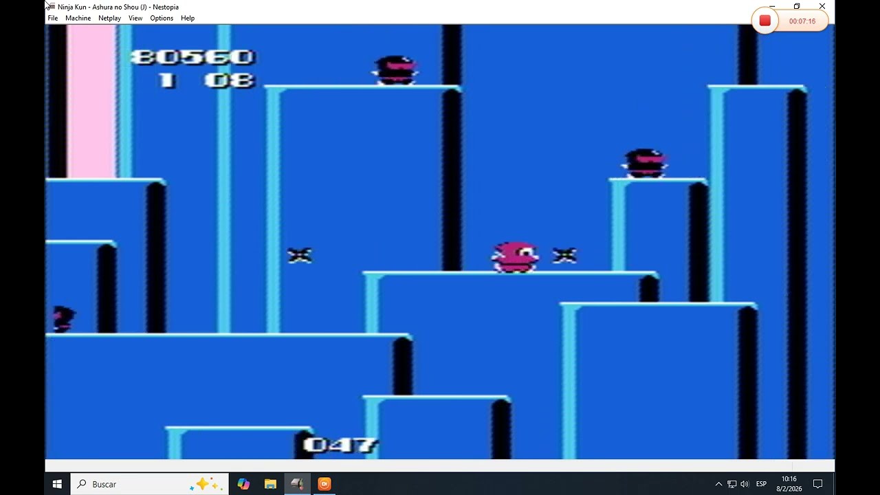 Ninja Kun - Ashura no Shou (Nintendo) gameplay