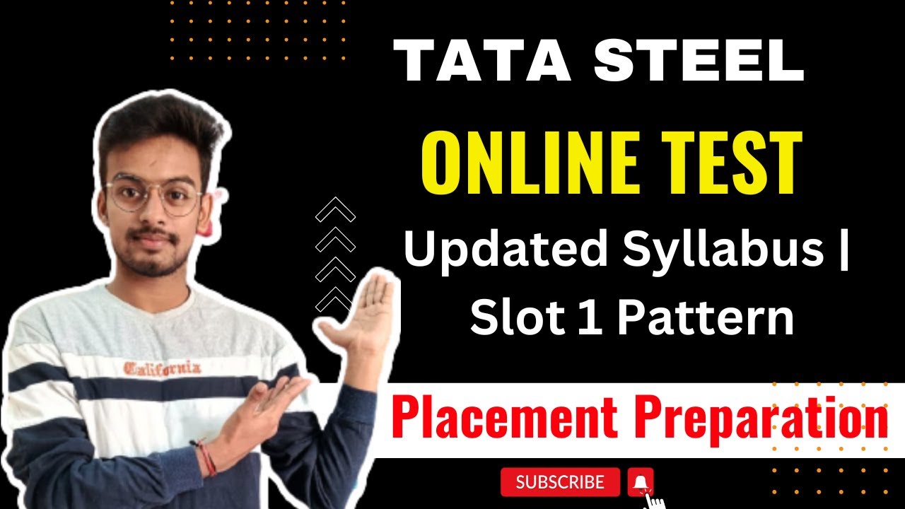 Tata Steel AEP Exam Pattern | Slot 1 | Updated Syllabus | Coding | Online Test | Software Developer