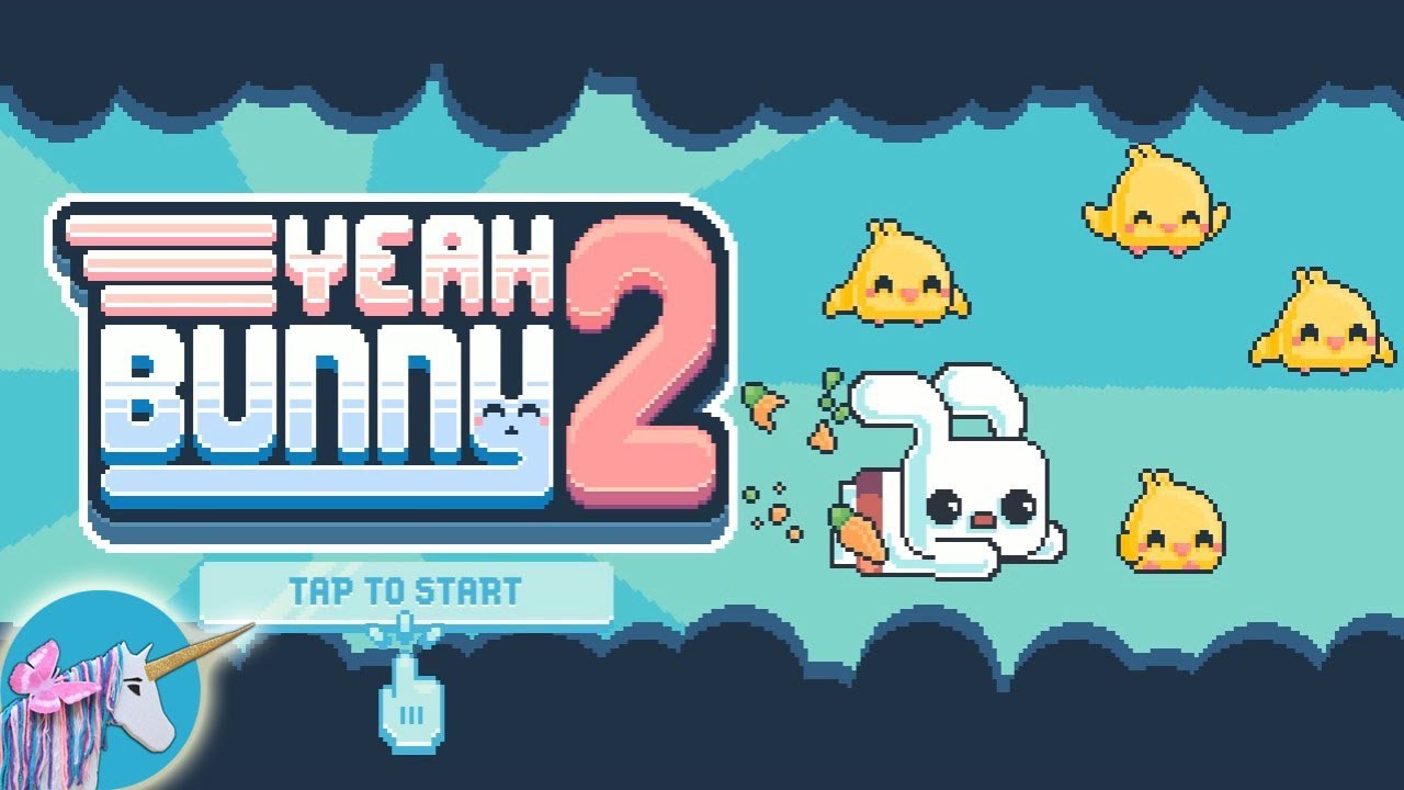 Yeah Bunny 2 pixel retro arcade platformer gameplay