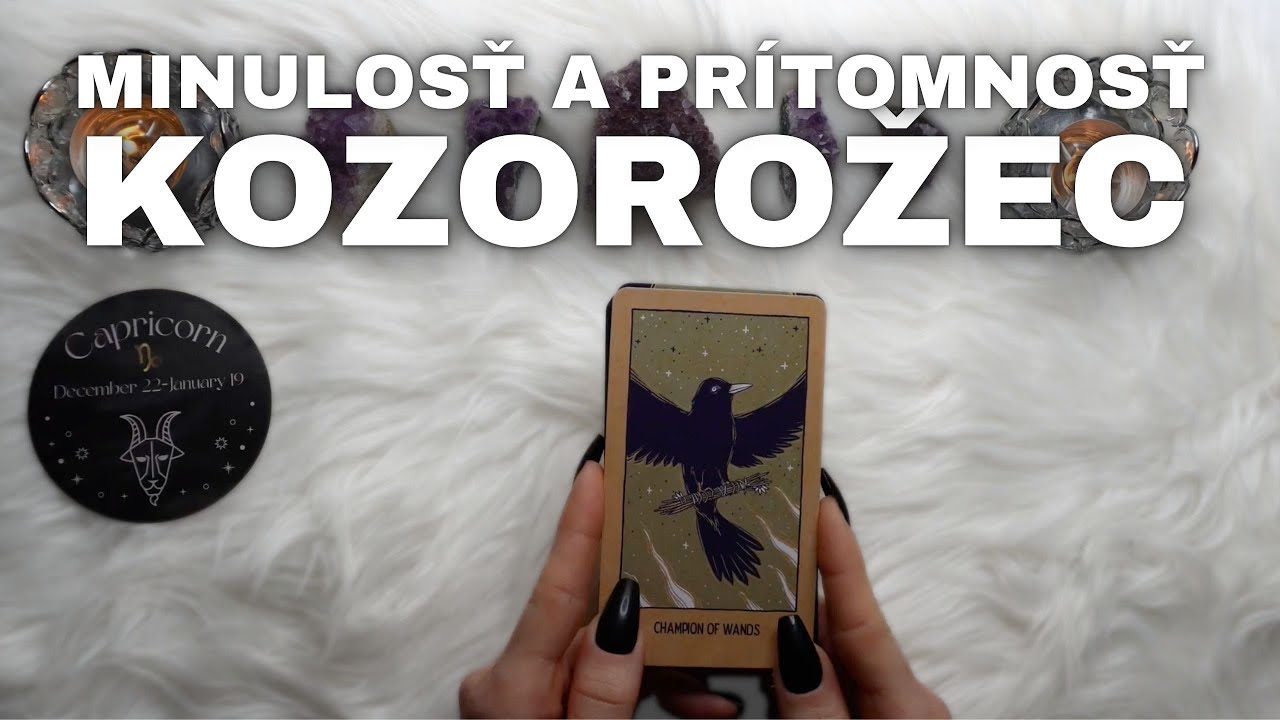 ♑ KOZOROŽEC — Minulosť určuje Vaše kroky ⏳ Budúcnosť čaká