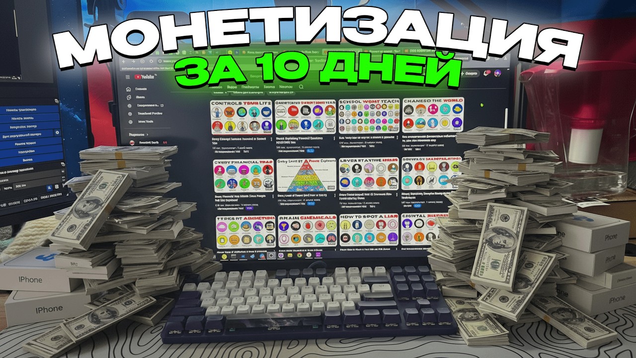 НОВАЯ ИИ НИША Ютуб: 16.326$ на 2Д анимациях За 9 Минут (Без воды)