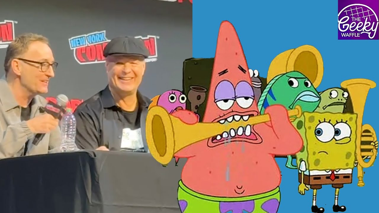 Застольное чтение группы SpongeBob SquarePants Band Geeks на NYCC 2024