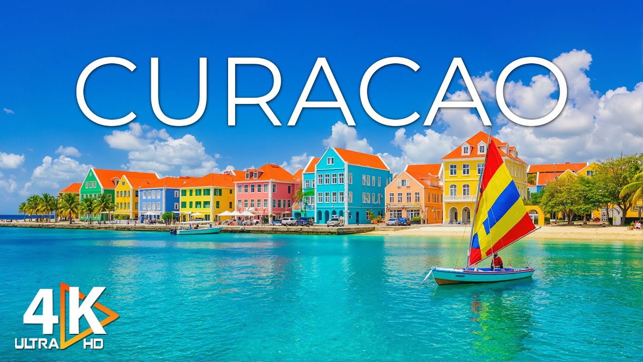 Curacao 4K | Paradise Found – Ocean Views, Sandy Shores & Tropical Vibes