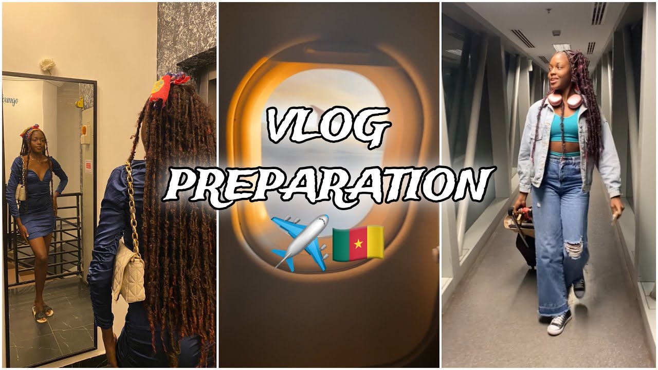 VLOG: ON SE PREPARE POUR ALLER PASSER LES FÊTES DE FIN D’ANNÉE AU CAMEROUN🥳