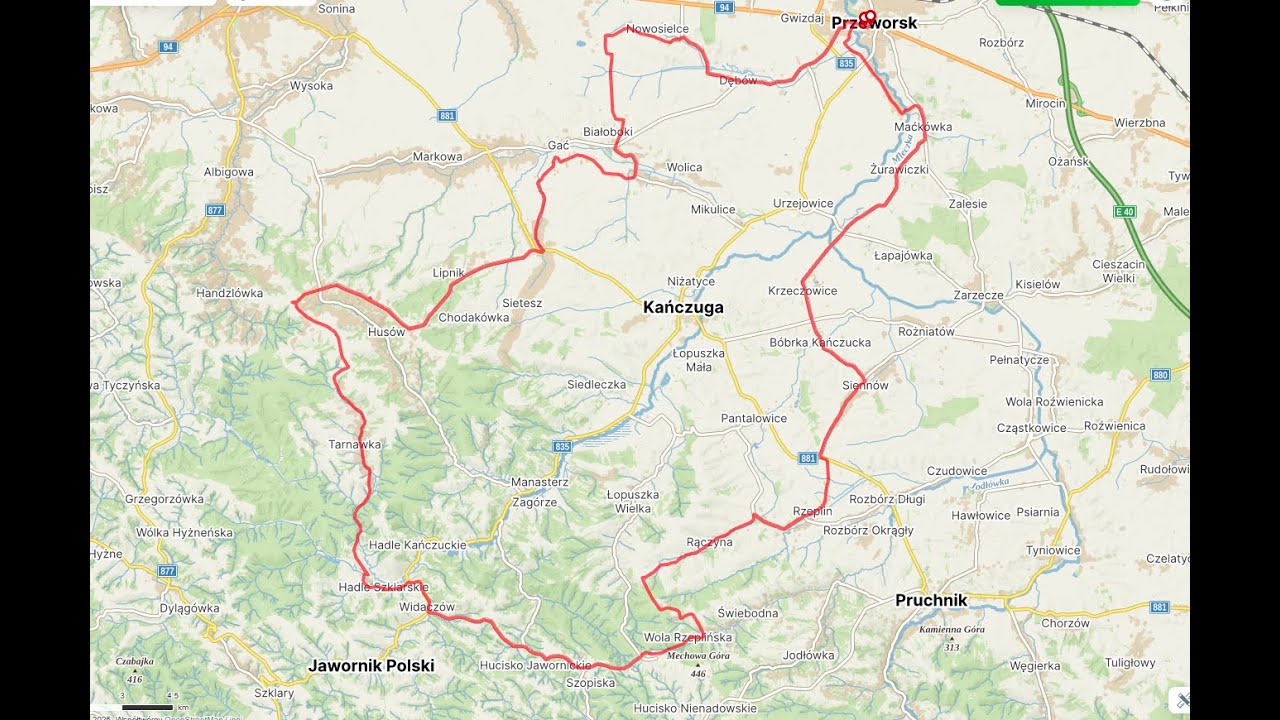 2023.09.16-rowerem Żurawiczki - Siennów - Rączyna - Hucisko Jawornickie - Tarnawka-Husów-Nowosielce