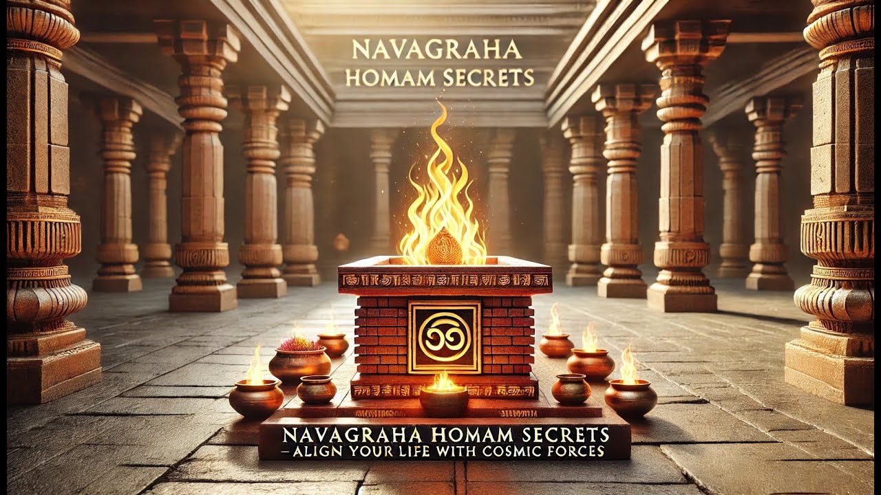 Navagraha Homam Secrets 🔥 | Vedic Ritual to Align Your Life with Cosmic Forces | Yagna Explained