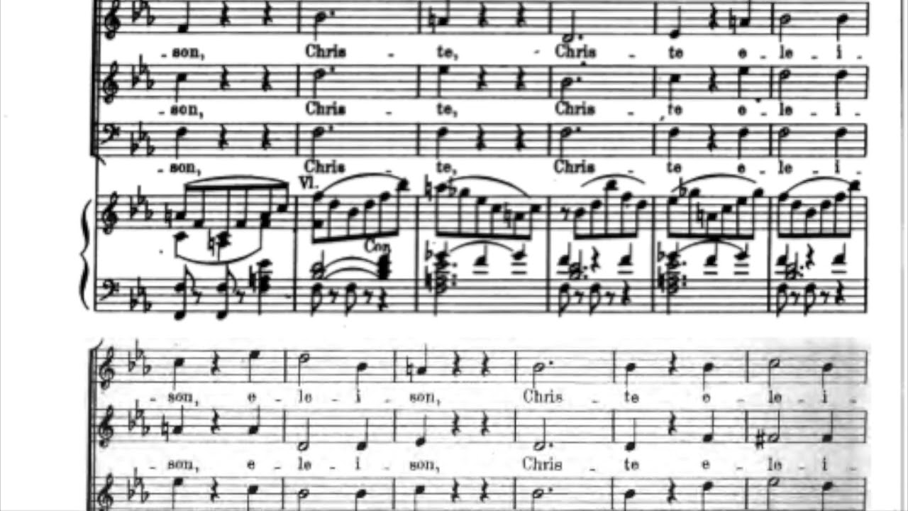 Troisieme Messe Solennelle de Pâques: Kyrie by Charles Gounod