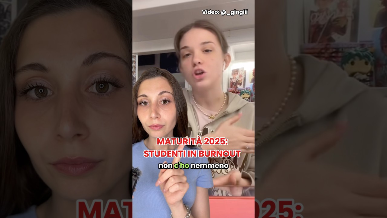 Maturit&agrave; 2025: studenti in burnout