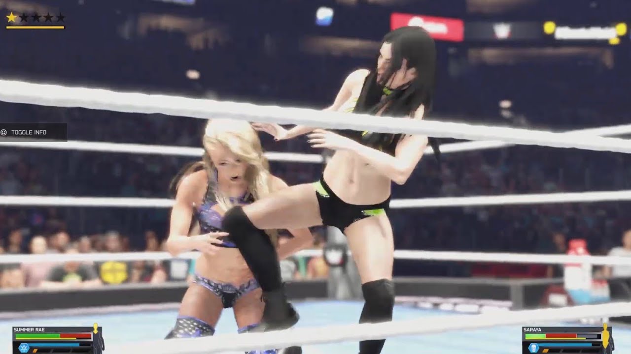 WWE 2K25 SmackDown Summer Rae vs. Saraya