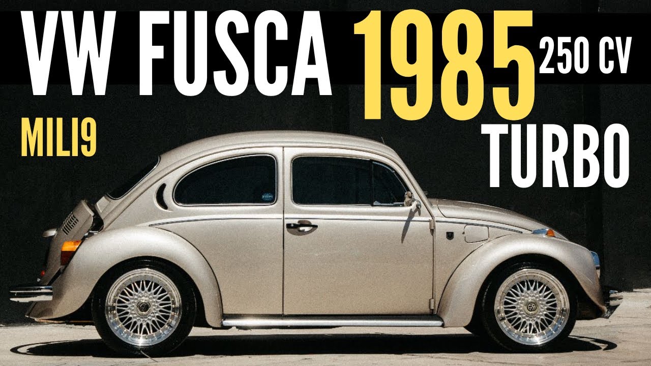 VW FUSCA TURBO MILI9  250 CV - TROQUEI SEM DÓ NA AUDI !!!!