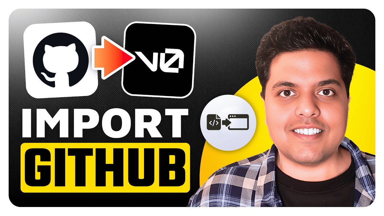 Как импортировать проект GitHub в версию v0 от Vercel &mdash; пошаговая инструкция