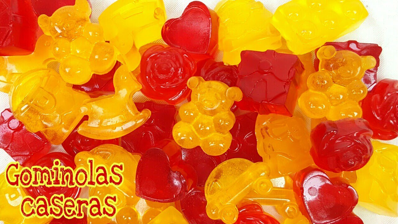 Gominolas o gomitas caseras | receta fácil | Mi tarta preferida