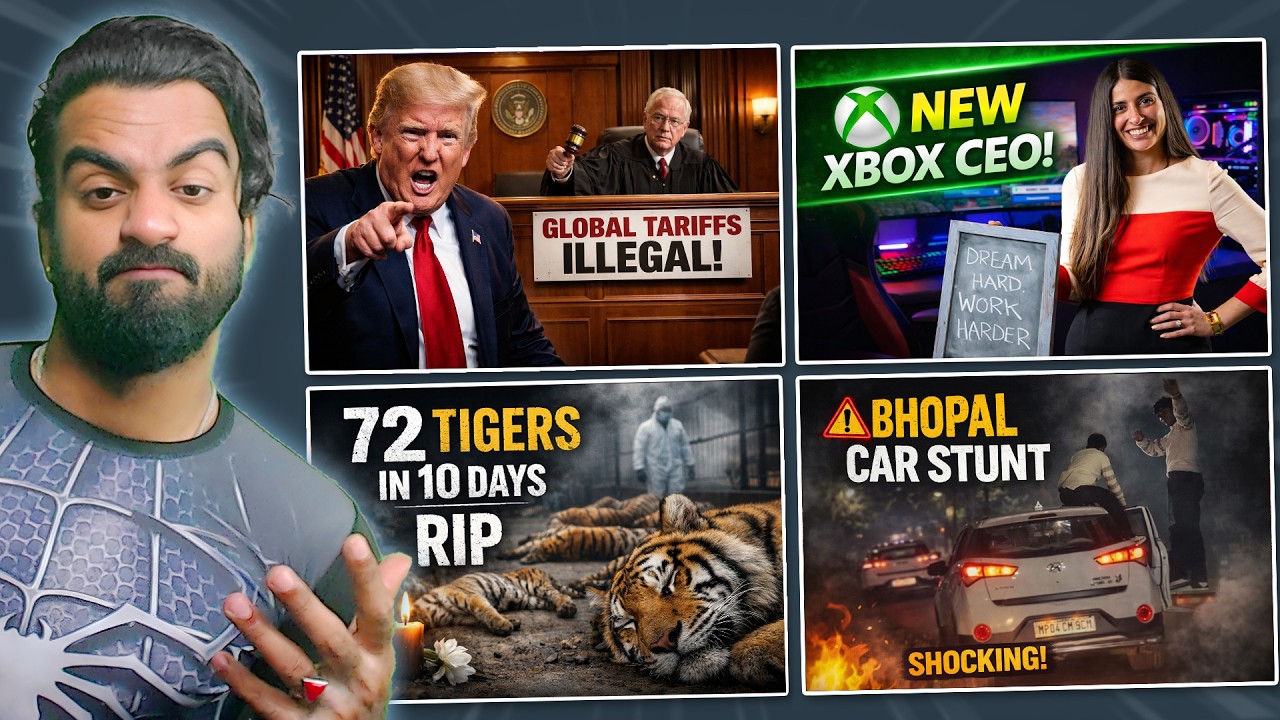 Trump New Tariff Against US Court Order, Xbox New Indian CEO, 72 Tiger Deaths in 10 Days, Burn Shirt