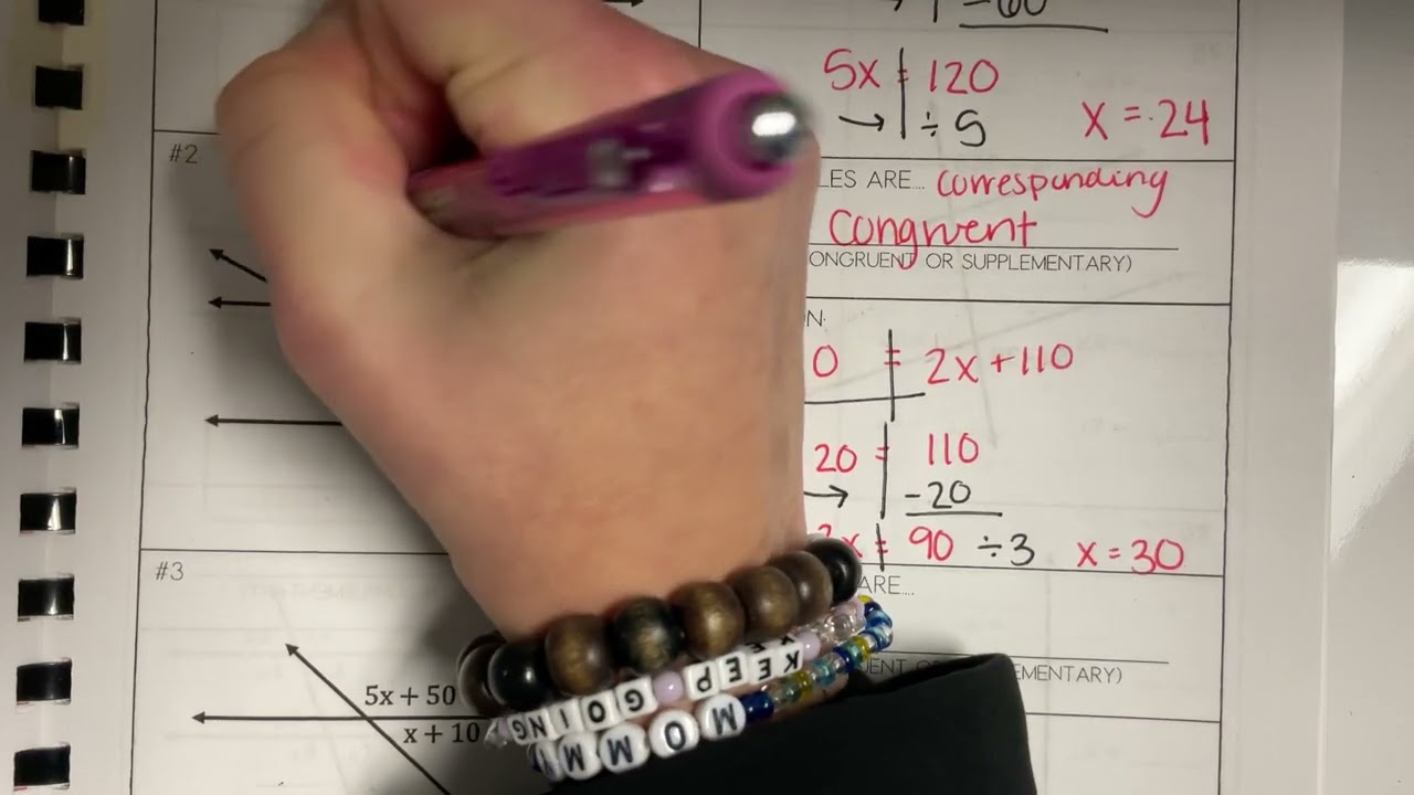 Algebraic Angle Notes #1