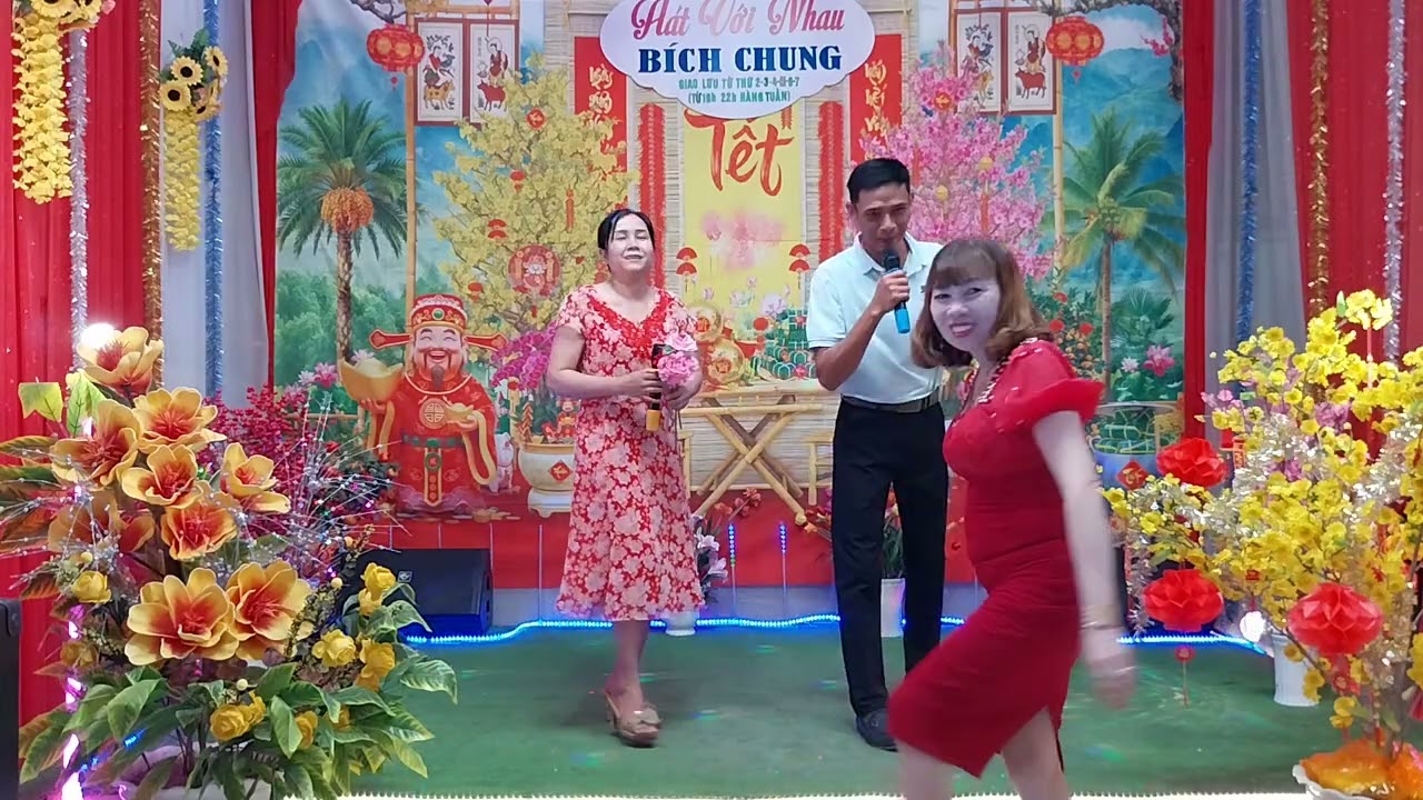 CK: Đường Tím Bằng Lăng -TB: Anh Quang & Bích  Chung ( Cf Hát Với Nhau Bích Chung ) ĐC:Cống Đôi 