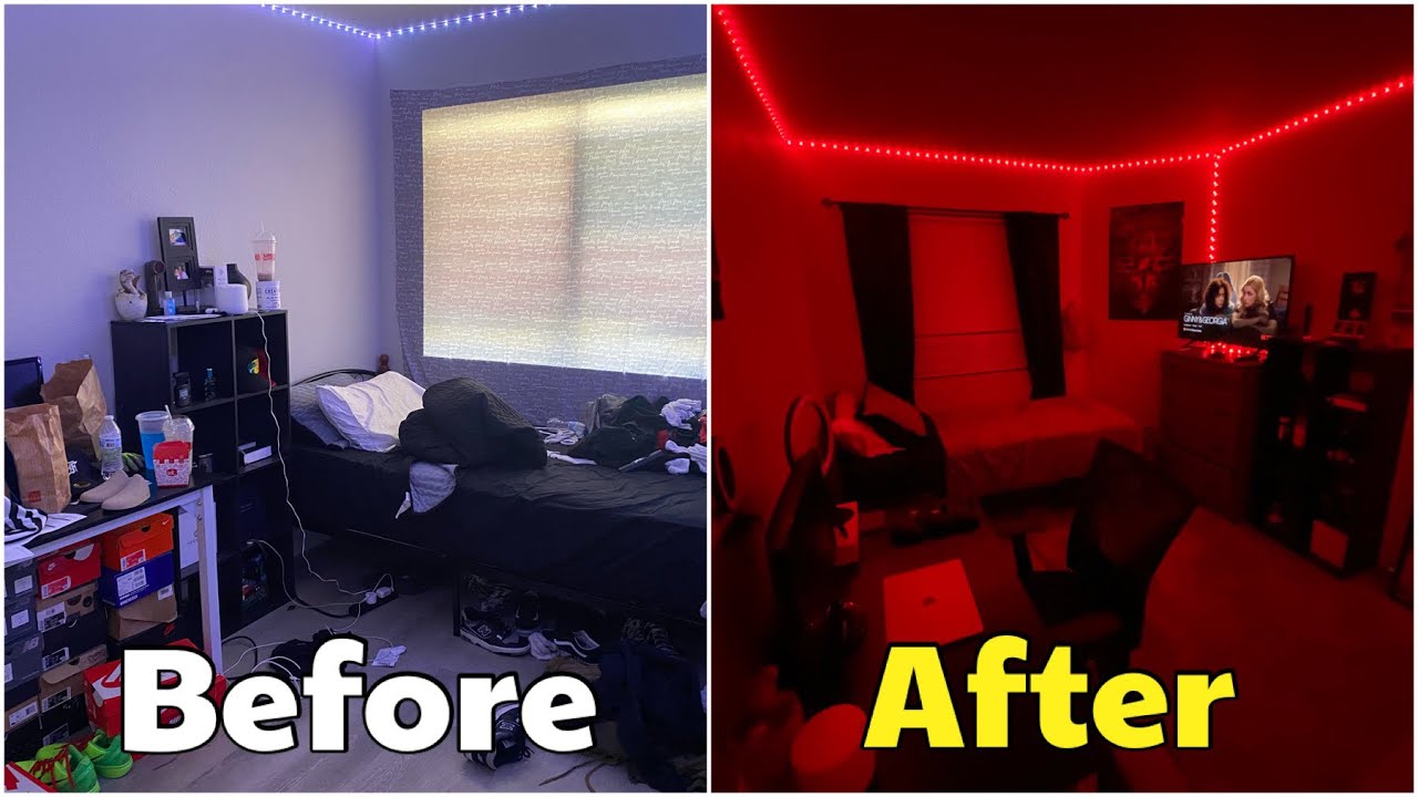 Transforming My DIRTY room into my DREAM ROOM