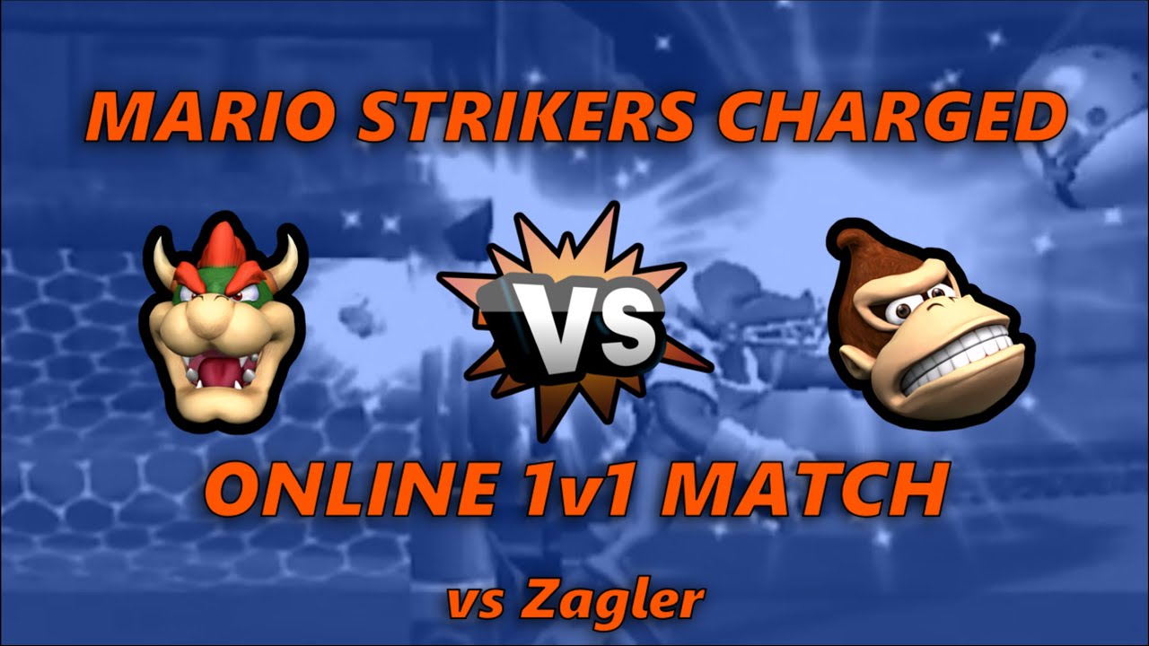 1 hour of high level Mario Strikers Charged online matches
