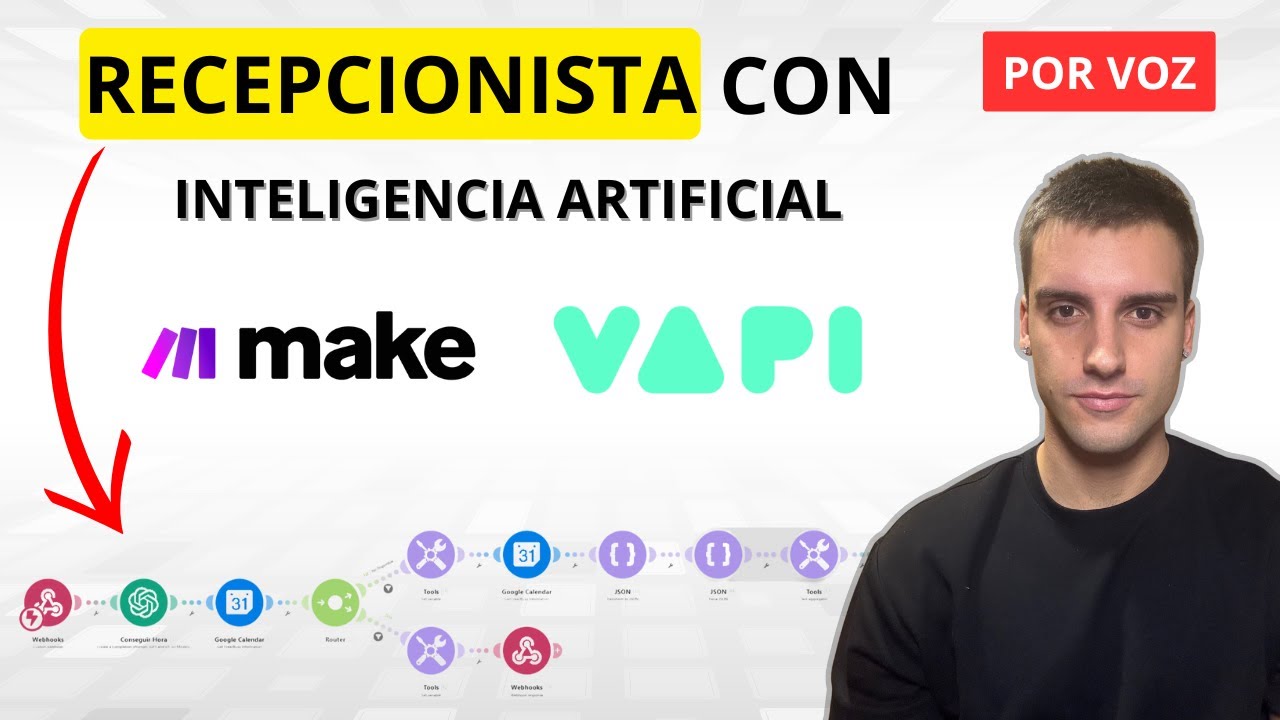 ASISTENTE con IA 🤖 por VOZ para una PELUQUERÍA 💈(¡SIN SABER PROGRAMAR!)