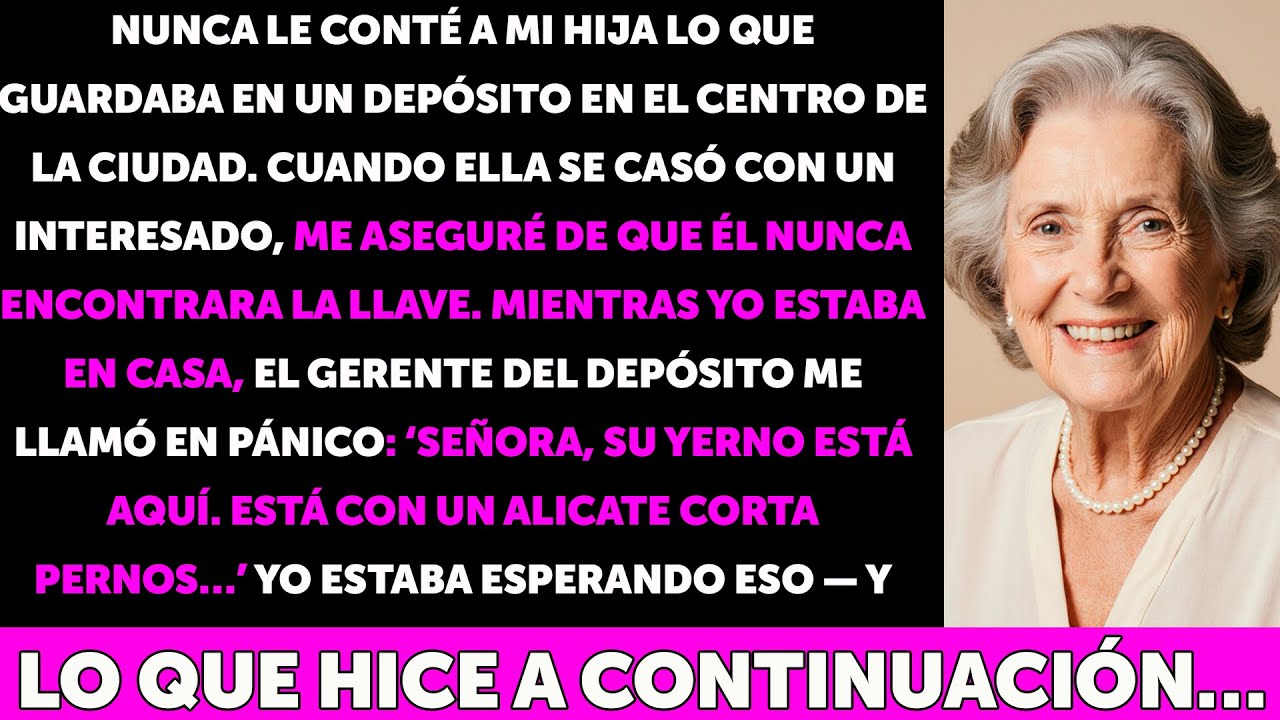 Nunca le hablé a mi hija del depósito secreto… hasta que su ambicioso esposo intentó romper el ca