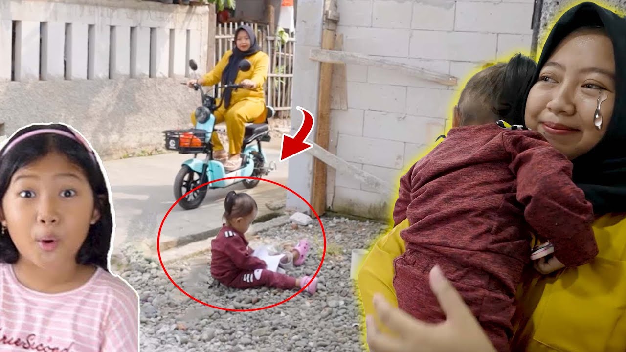 MAMAH RERE NEMU BAYI LUCU SENDIRIAN DI TEMPAT SEPI !!