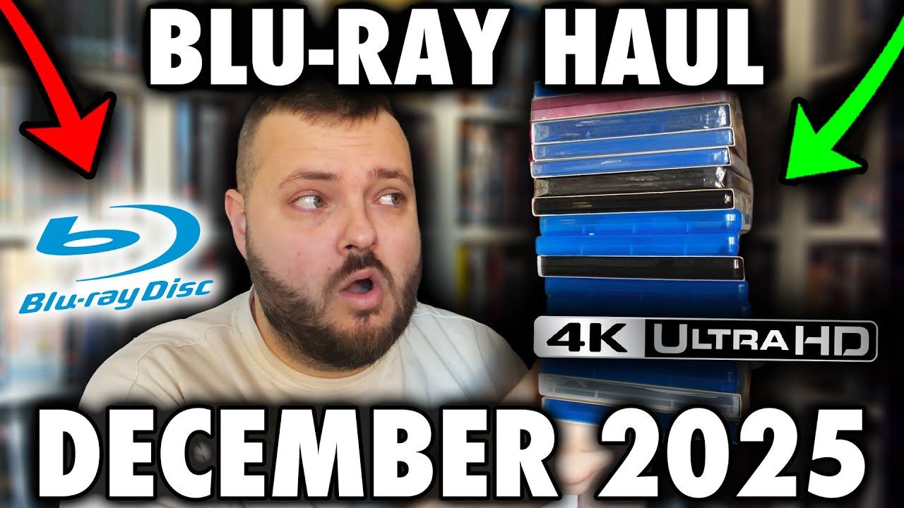 Покупка Blu-ray дисков в декабре 2025 года - ЗАБОР И ДОСТАВКА!