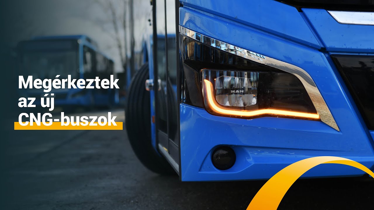 A budapesti agglomerációban is forgalomban a CNG-buszok 🚍🍀